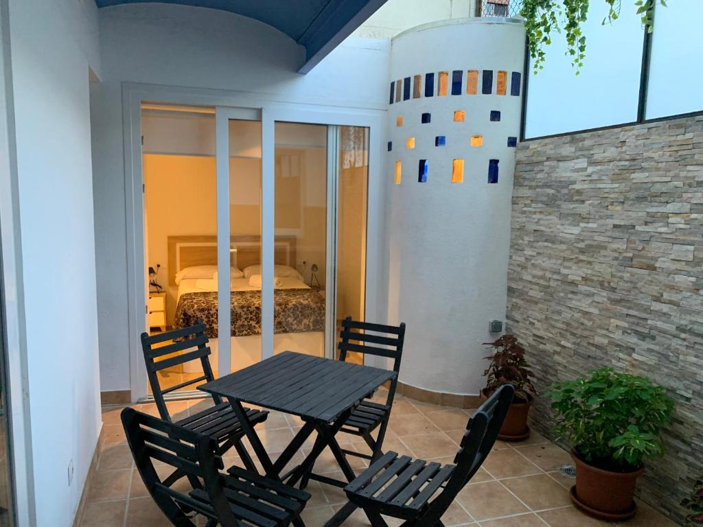 Balkón alebo terasa v ubytovaní Patio Port Serrallo