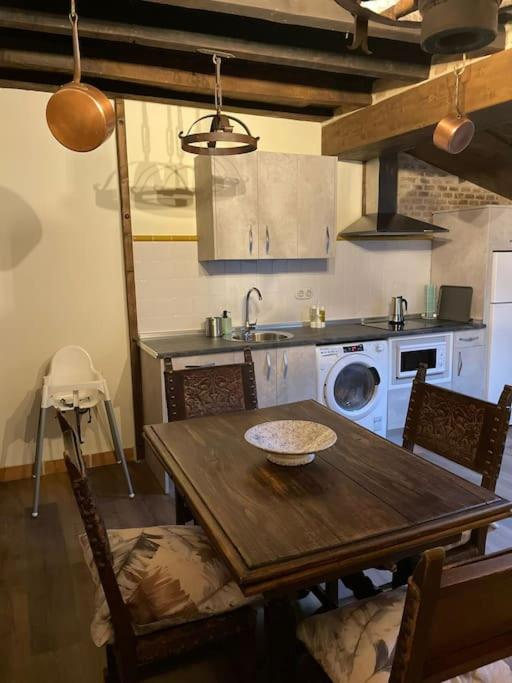 Kuchyň nebo kuchyňský kout v ubytování La casa de la abuela Amalia