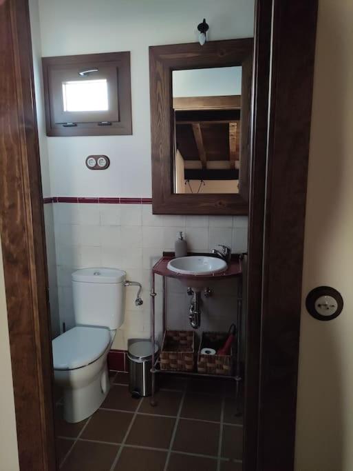 Koupelna v ubytování La casa de la abuela Amalia