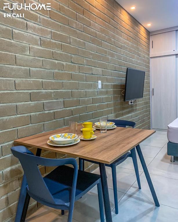 TV a/nebo společenská místnost v ubytování Edificio La Alameda