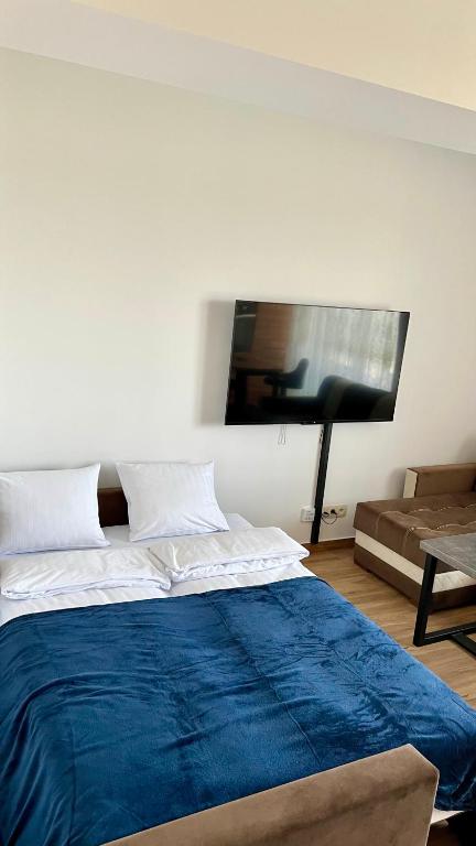 Posteľ alebo postele v izbe v ubytovaní Apartament 36 Zator by Housine