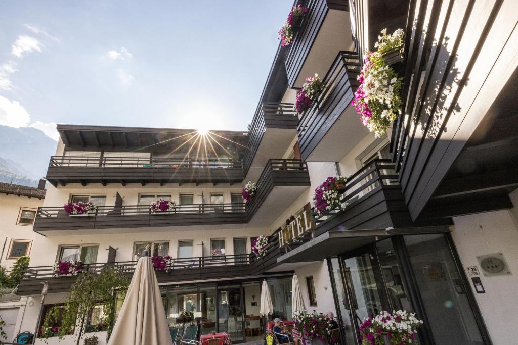 Balkón nebo terasa v ubytování Hotel Julius Payer