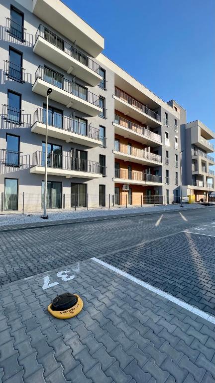 Budova, v ktorej sa apartmán nachádza