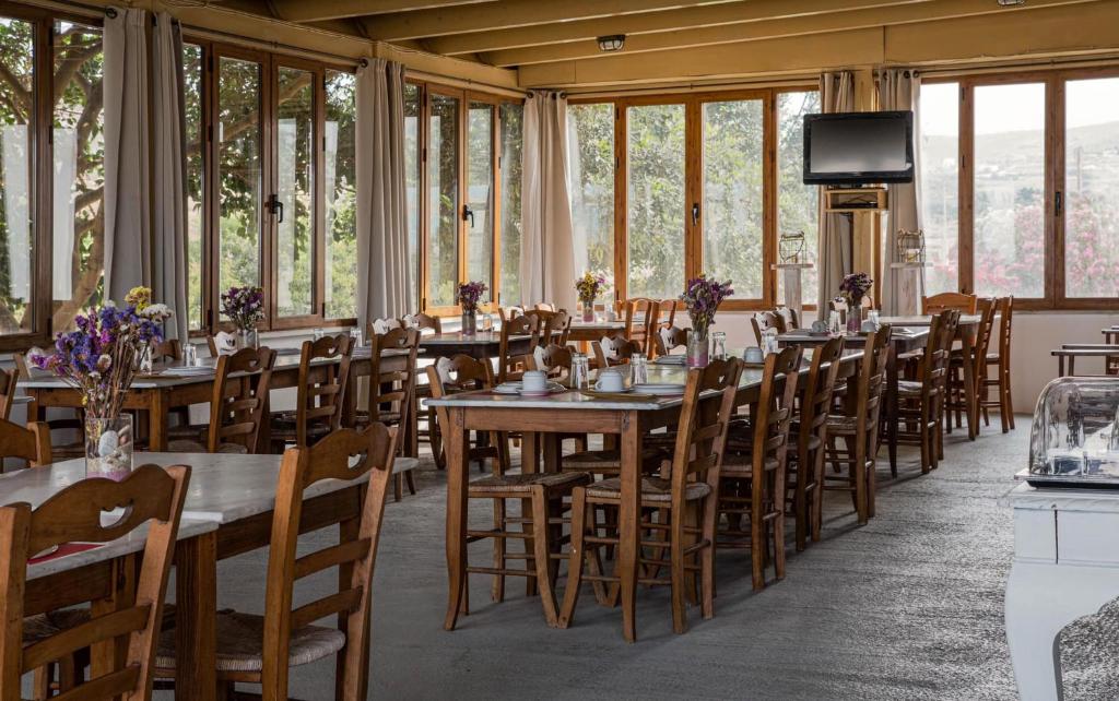 Restaurace v ubytování Vavoulas Village