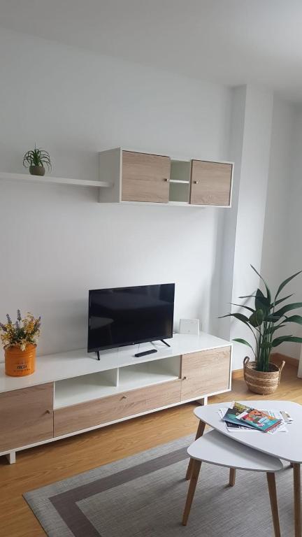 TV a/nebo společenská místnost v ubytování APARTAMENTO A CHILENA
