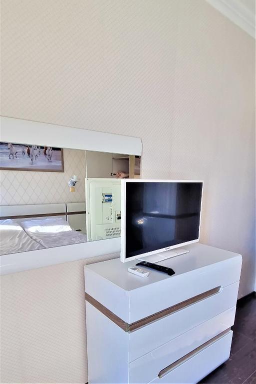 Kuchyň nebo kuchyňský kout v ubytování Dolce Vita II Waterfront Aura Sea View Luxury Apartament