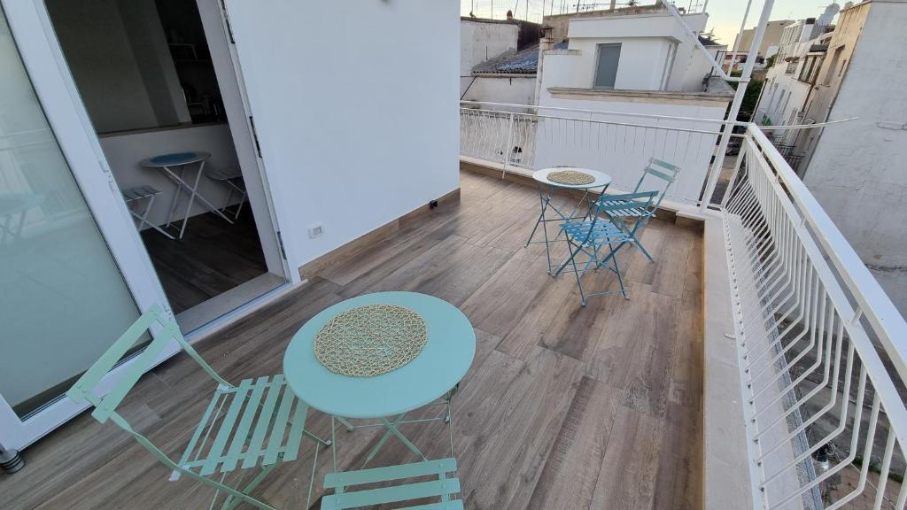 Balkón nebo terasa v ubytování Casa Apula