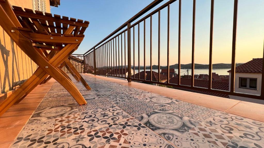 Balkón nebo terasa v ubytování Piano Apartment