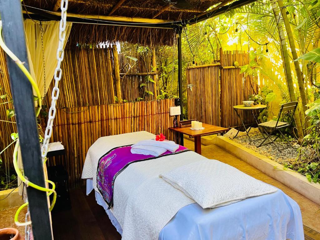 Zahrada ubytování Hacienda Boutique B&B and Spa Solo Adultos