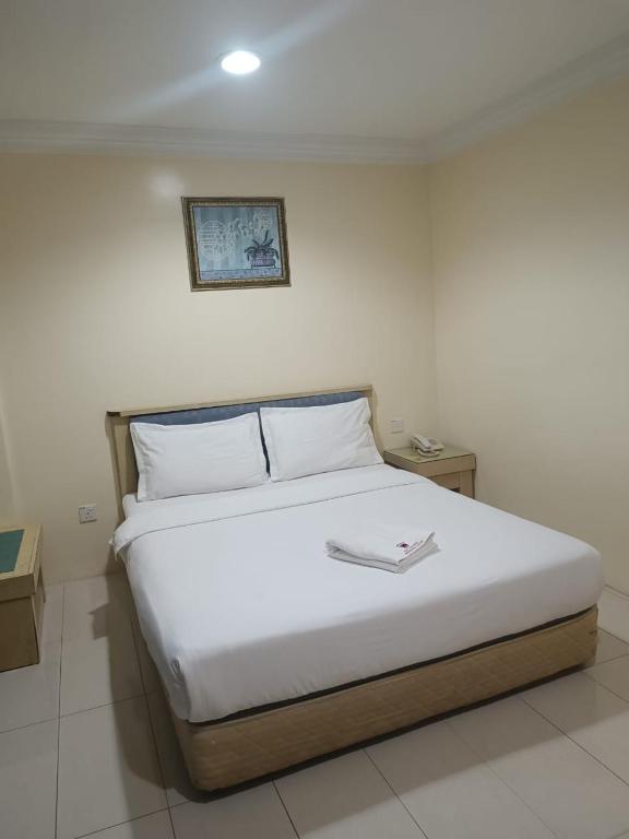 Postel nebo postele na pokoji v ubytování HOTEL AMBASSADOR 2
