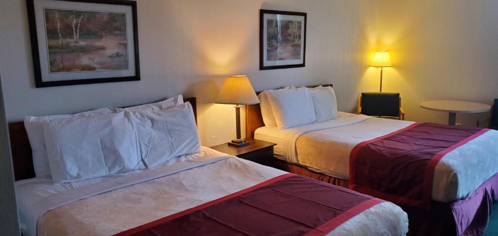 Postel nebo postele na pokoji v ubytování Bellis Inn