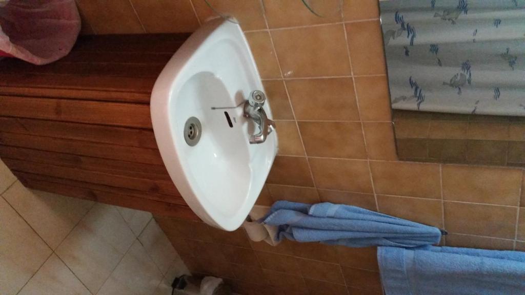 Koupelna v ubytování Sylva Hotel