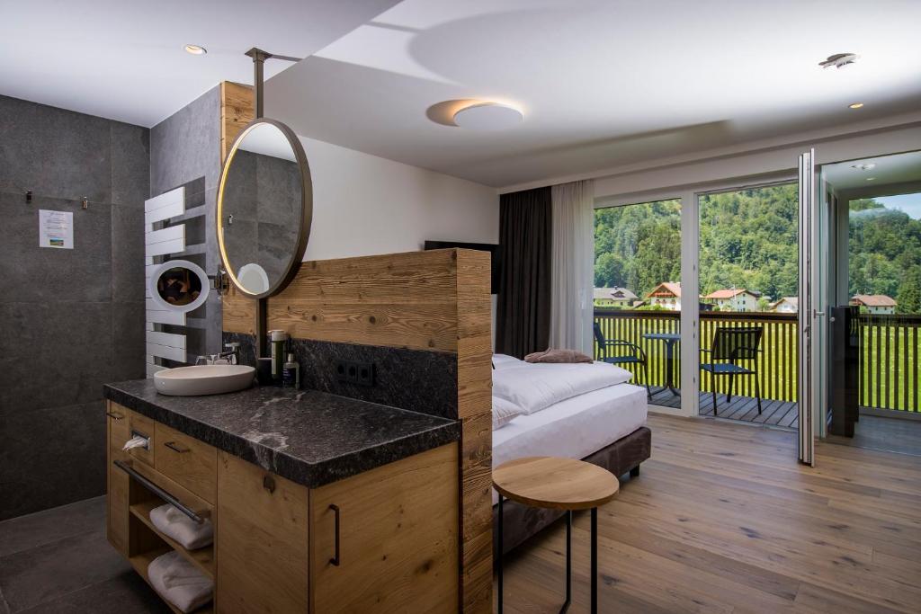 DAS Hintersee - Tweepersoonskamer Met Uitzicht Op De Bergen