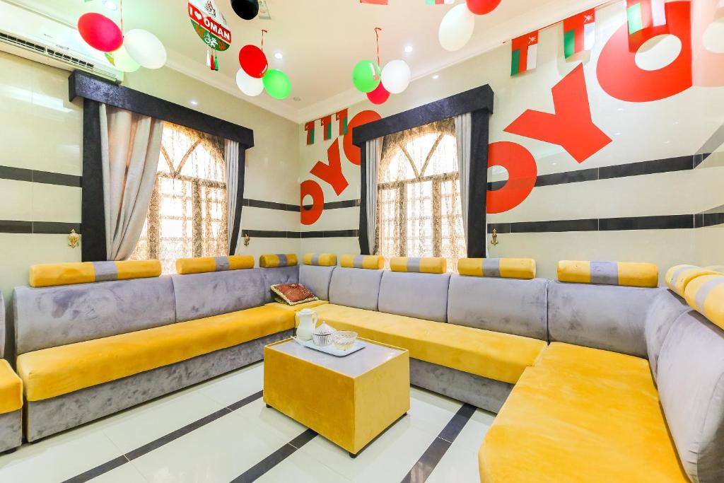 Posezení v ubytování Super OYO 110 Ras Al Hadd Guest House