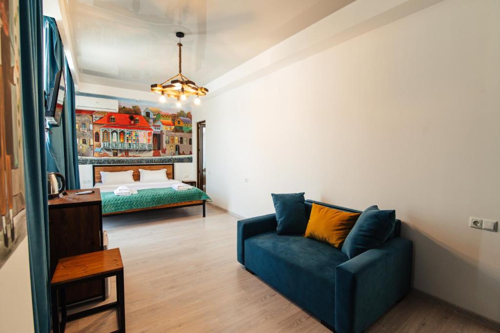 Posezení v ubytování Hotel Boutique George