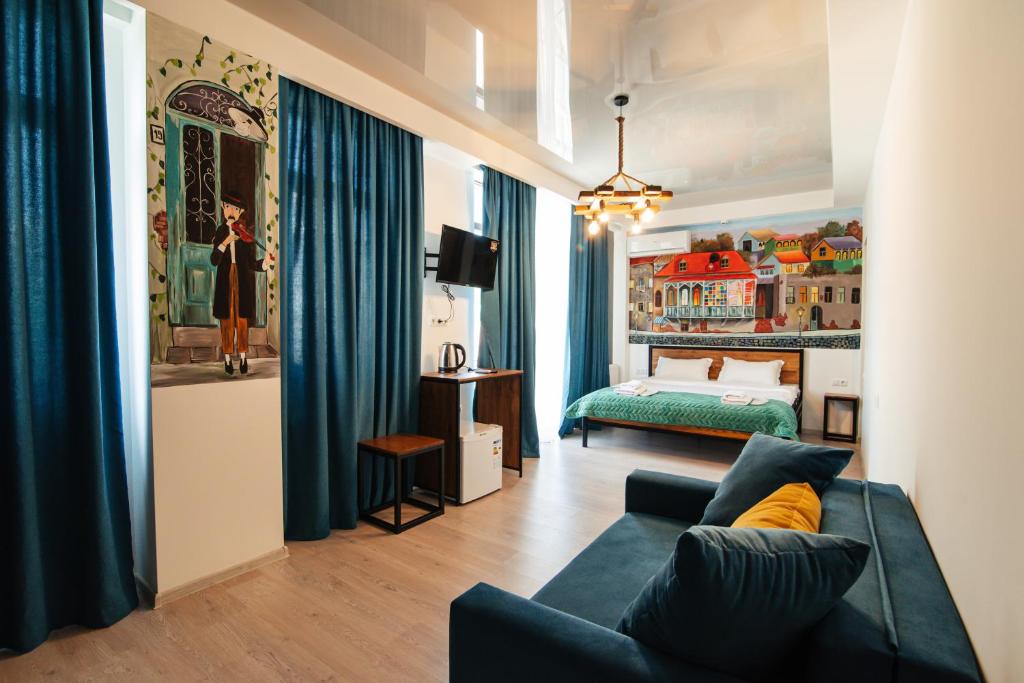 Posezení v ubytování Hotel Boutique George