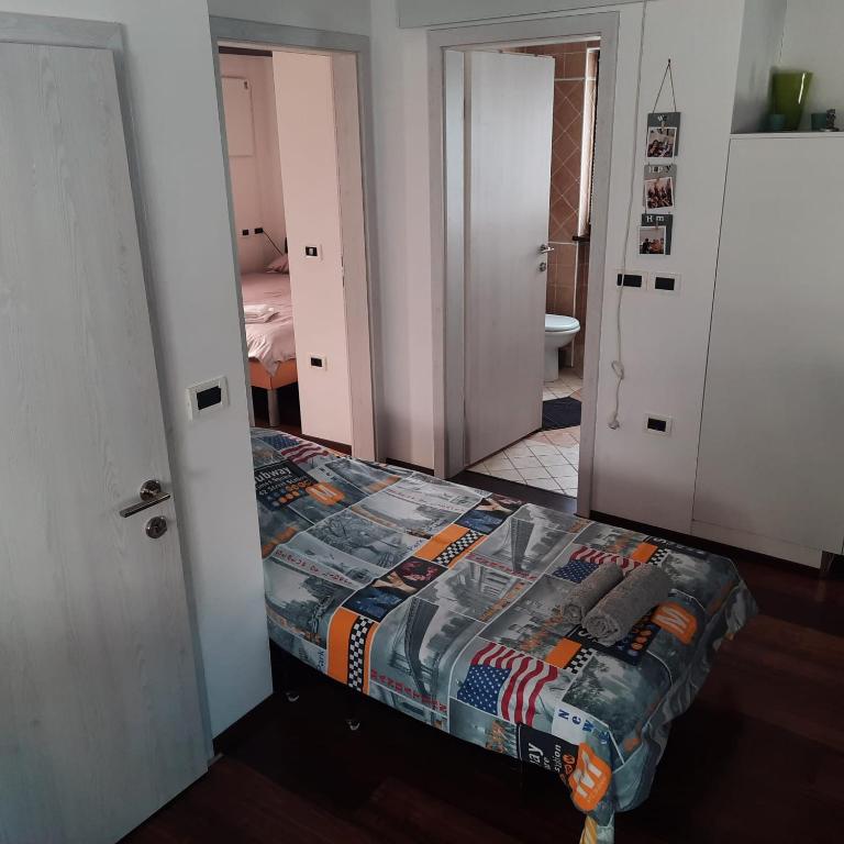 Postel nebo postele na pokoji v ubytování Apartma Rok