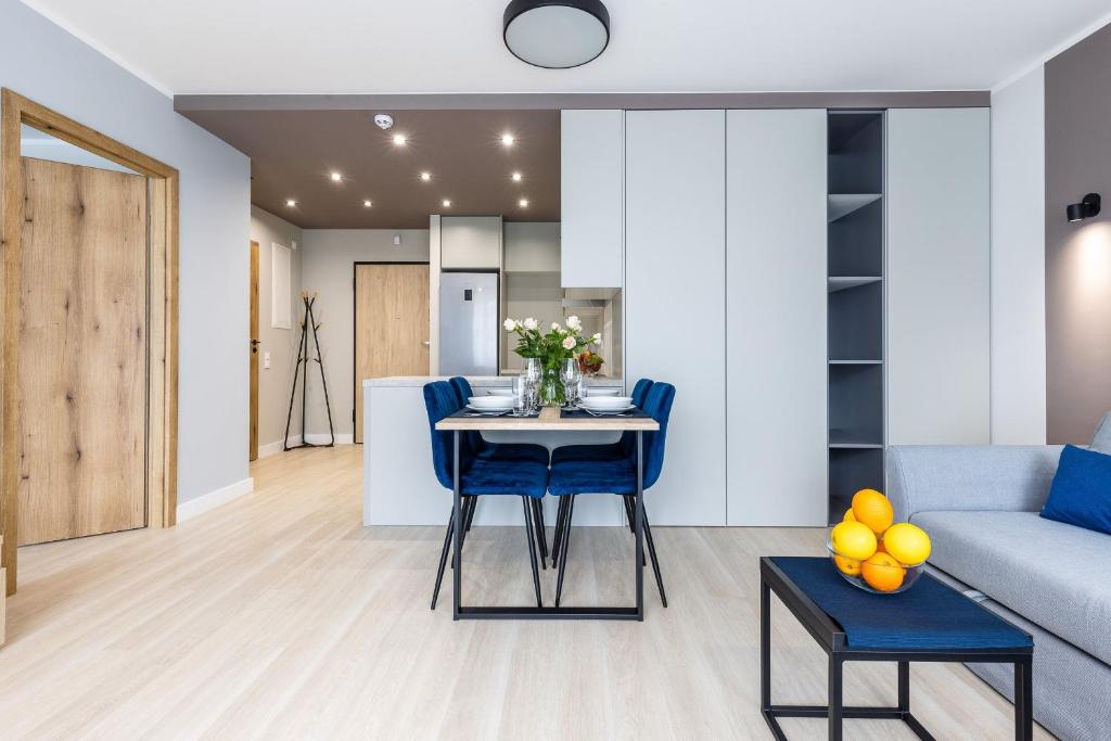 Posedenie v ubytovaní Apartament nr 5 Cetniewo Osada, Władysławowo, duży taras, parking podziemny