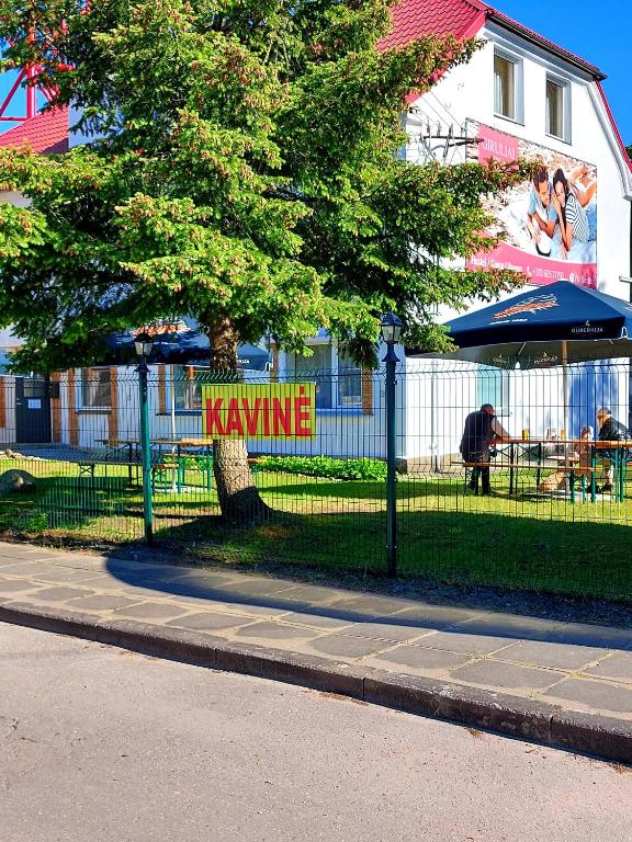 Budova, kde se hostel nachází