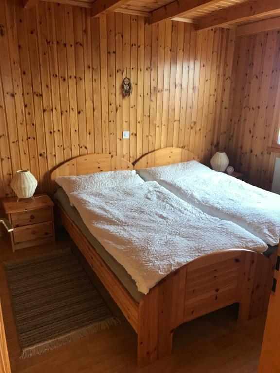 Postel nebo postele na pokoji v ubytování Chalet Siesta