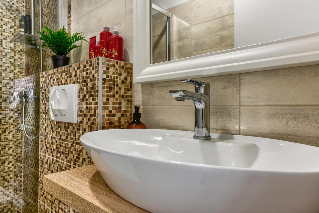Kúpeľňa v ubytovaní Apartment Yula