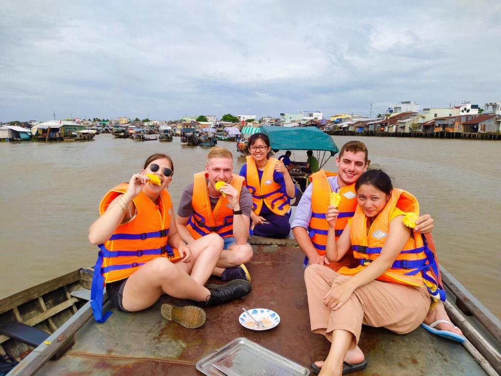 Hosté ubytování Green Village Mekong
