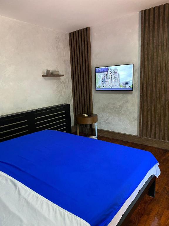 Postel nebo postele na pokoji v ubytování 32