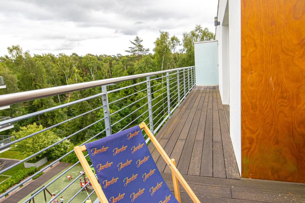 Balkón nebo terasa v ubytování Apartamenty Tulipan - visitopl