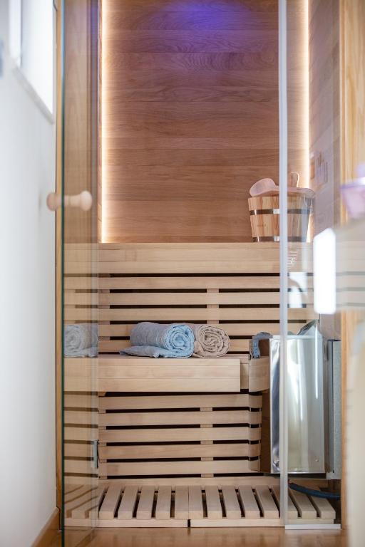 Kuchyň nebo kuchyňský kout v ubytování Ma President Suite, DeMaNi President Suites