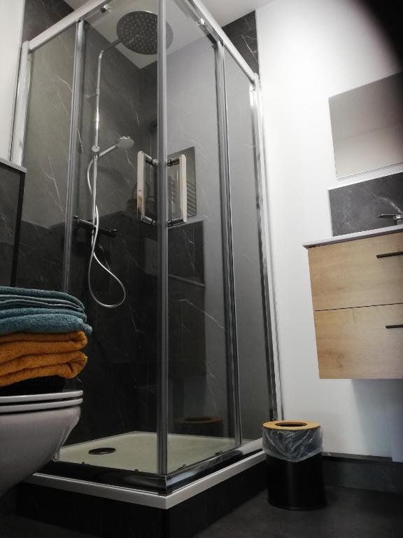 Kúpeľňa v ubytovaní Gite rural cocooning en Baie de Somme