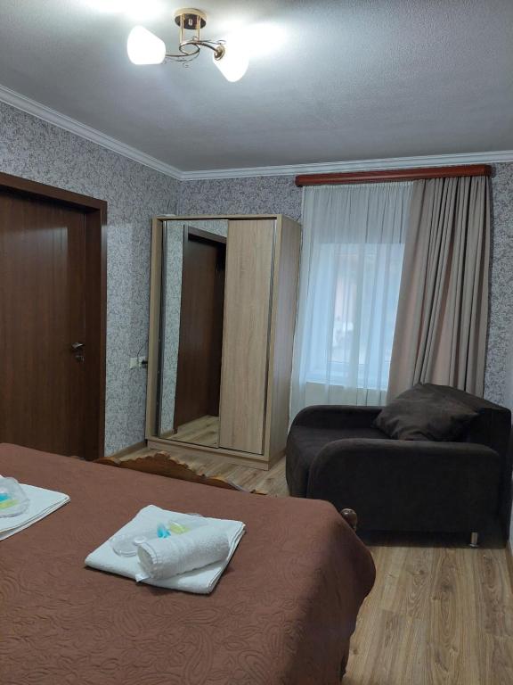 Postel nebo postele na pokoji v ubytování Sesilia