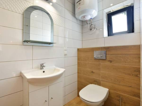 Kúpeľňa v ubytovaní Bieszczadzki Szeryf 660-492-682