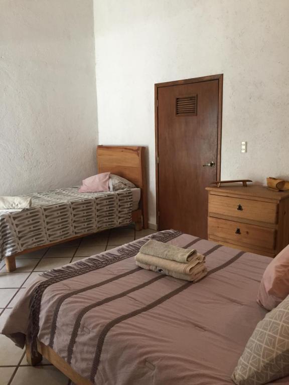 Letto o letti in una camera di Ekko Hostel