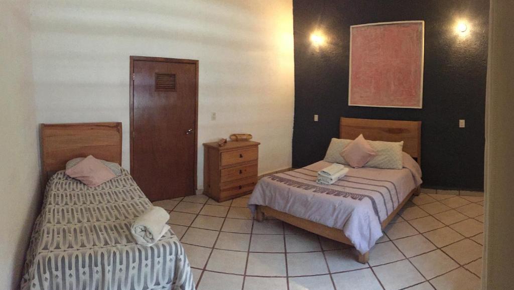 Letto o letti in una camera di Ekko Hostel