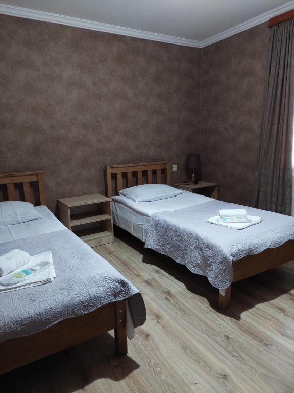 Postel nebo postele na pokoji v ubytování Sesilia