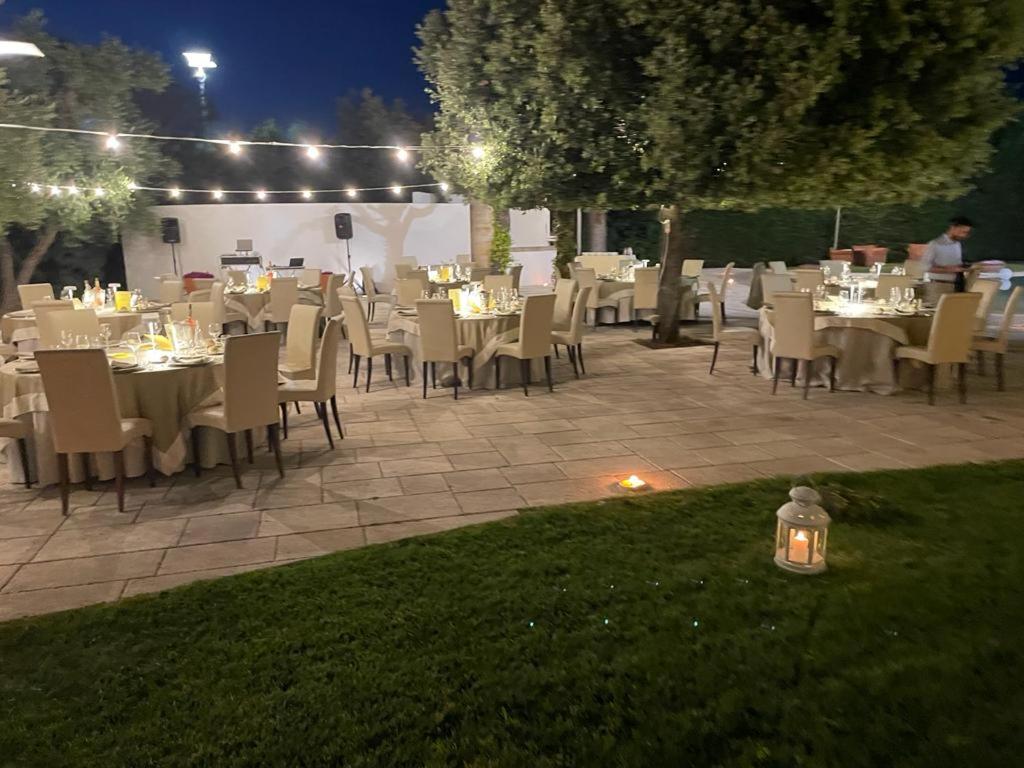 Restaurace v ubytování Relais Porta del Sud