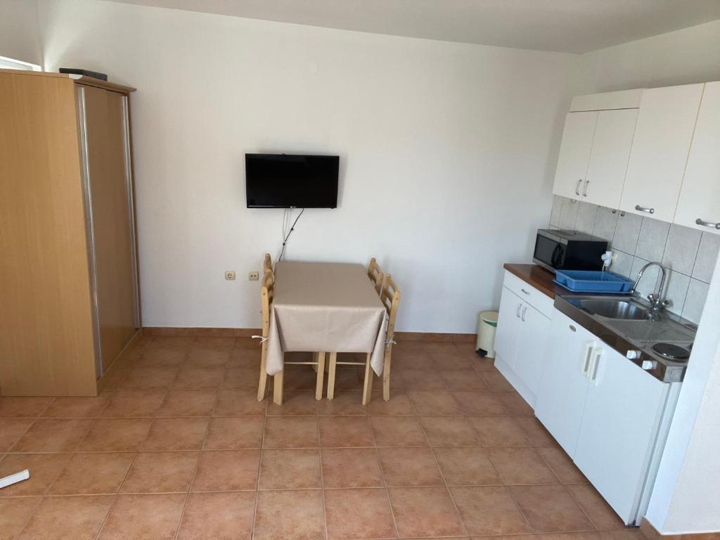 Kuchyňa alebo kuchynka v ubytovaní Melita Apartements