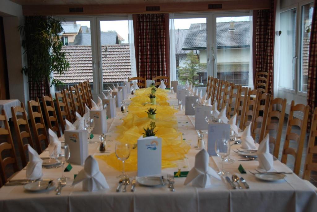 Restaurace v ubytování Hotel Brienz