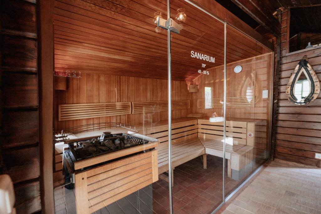 Koupelna v ubytování Schlössl Hotel Kindl