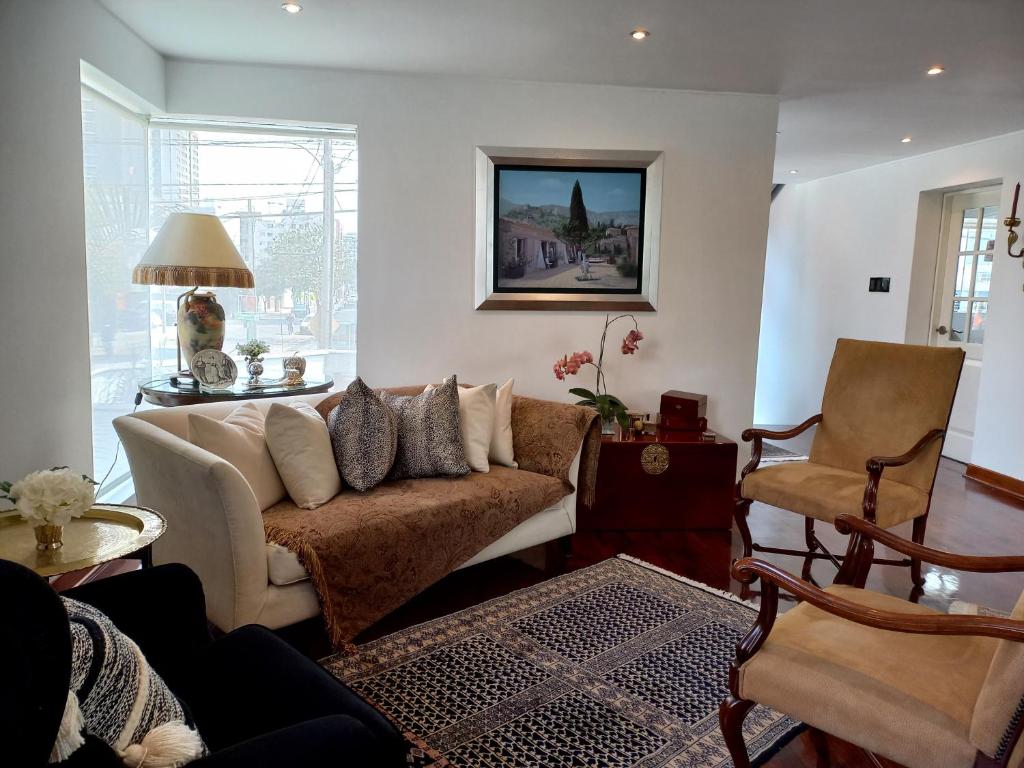 Posezení v ubytování Ana Frank Boutique Hotel