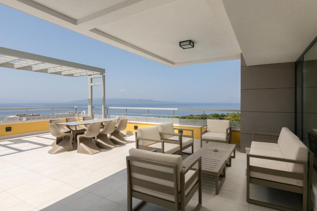 Balkón nebo terasa v ubytování Hotel Antonio