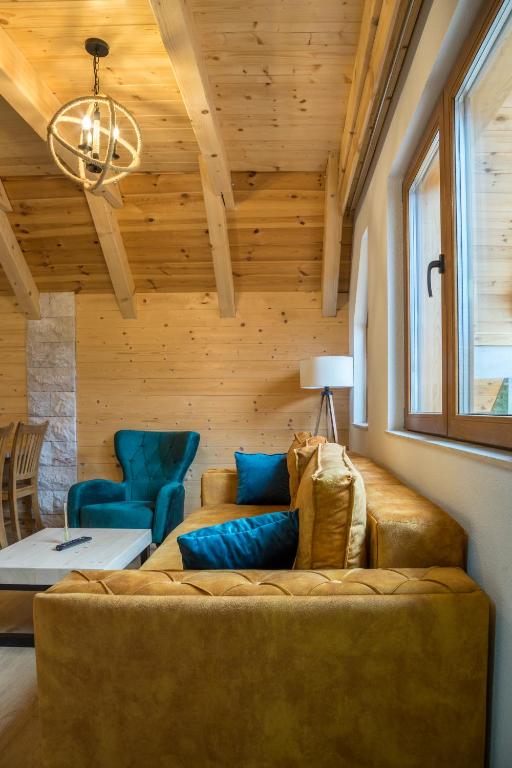 Posezení v ubytování Monte Pino Lux Apartments