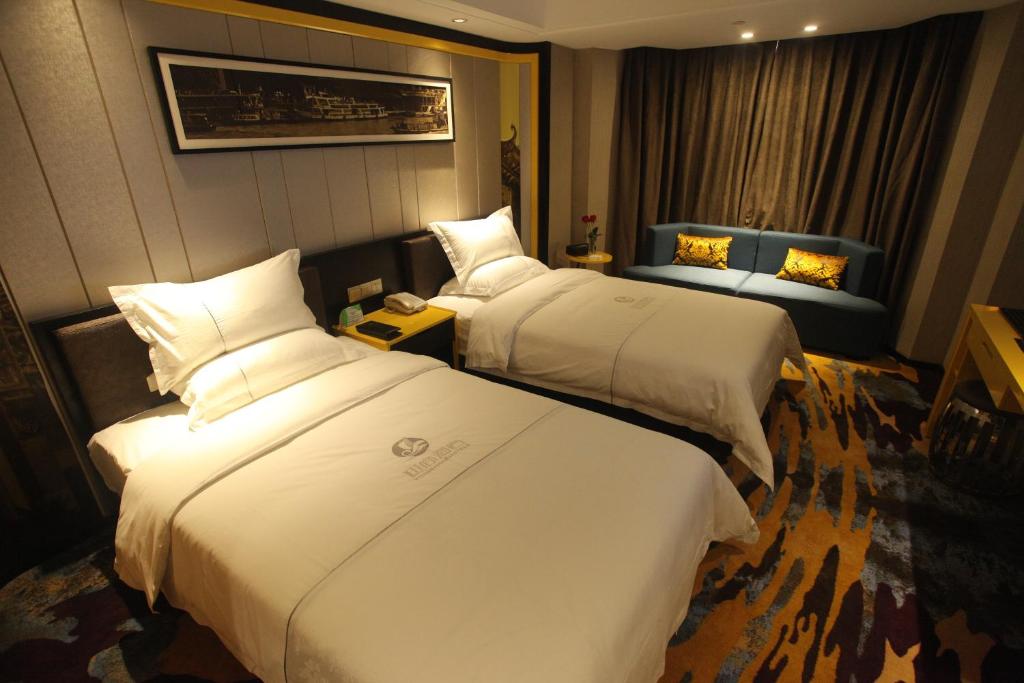 Insail Hotels -Huanshi Road Taojin Metro Station Guangzhou- Free shuttle bus for Canton Fair - Salle Jumelle De Luxe
