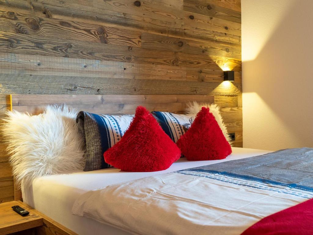 Postel nebo postele na pokoji v ubytování Chalet Georg