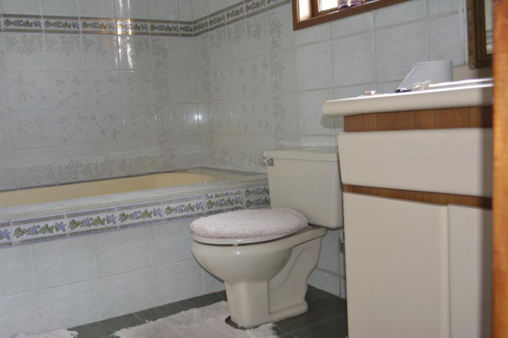 Koupelna v ubytování Finca Hotel Nutabes