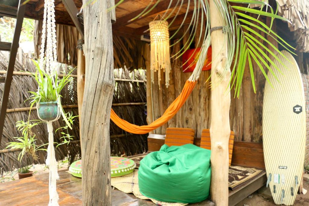 Zahrada ubytování Monsoon Eco Resort - Whisky point Arugambay