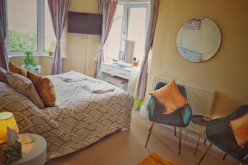 Posezení v ubytování Alma Cliffe Guest House