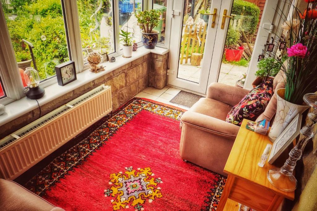 Posezení v ubytování Alma Cliffe Guest House