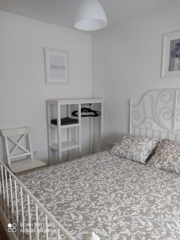 Postel nebo postele na pokoji v ubytování El Chalet Rosso