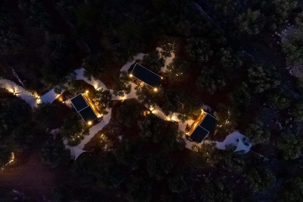 Letecký snímek ubytování Thalassa Green